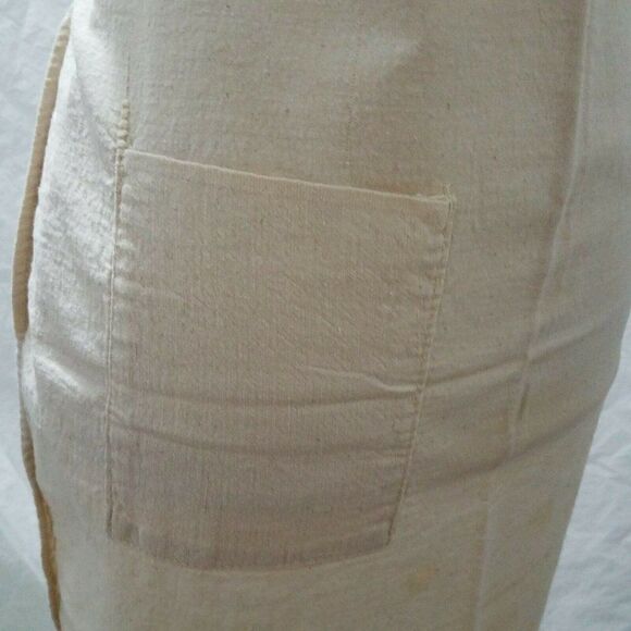 VINTAGE Wayne Feeds Full Apron Tie Back Barbeque Chef Cooking Farmhouse Farmcore - Picture 5 of 5